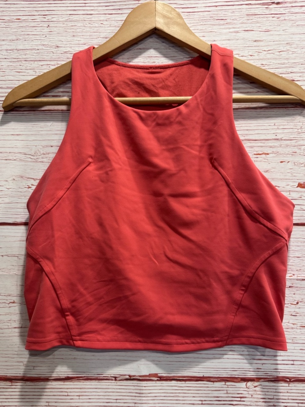 Lululemon Invigorate Training Tank Top in Pale Raspberry Sz 8